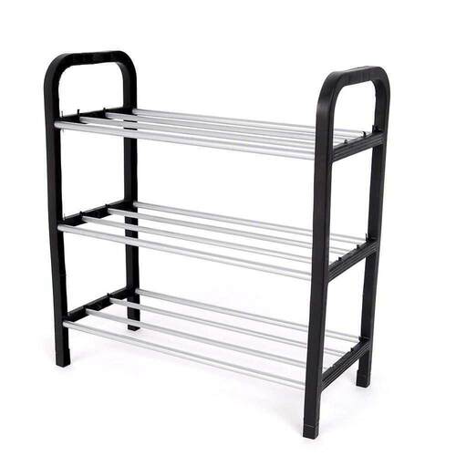 Easy Assembled Light Plastic 3 Tier Shoe Rack Shelf Storage