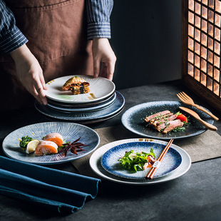 salad plate round large bowl tray dish 沙拉菜盘子