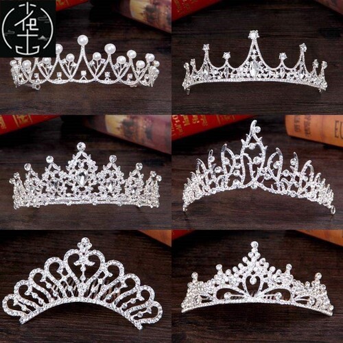 2018 new crown tiara bridal wedding accessories birthday
