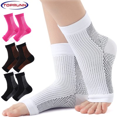 1Pair Neuropathy Socks Ankle Compression Sleeve for Women or
