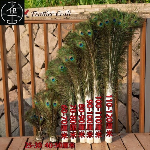 Natural Big Eyes Peacock Feathers DIY Jewelry Accessories We