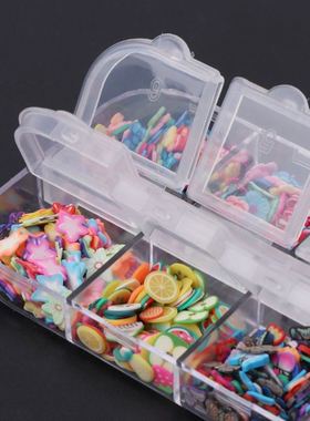 Slime Beads Box Fruit Slice Sprinkles Slime Filler For Handg