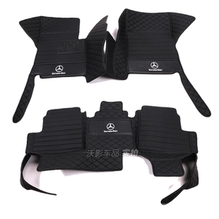 10-25款奔驰G500脚垫G63 AMG g350d 大G级巴博斯专用绒面地毯改装