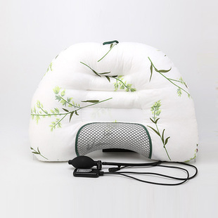 颈椎枕头修复颈椎睡觉专用护颈枕矫正按摩富贵包劲椎加热敷圆单人