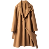 双面呢大衣男羊毛西装毛呢大衣男羊绒中长款外套F6623P355控588，男装毛呢大衣，电商D318(原电商B337)