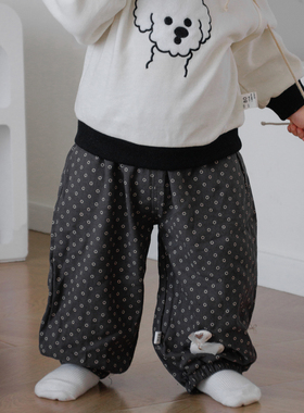 儿童裤子春秋款2025新款男童女童休闲裤宝宝长裤童装裤子