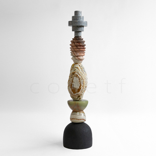 简约现代客厅装 饰品摆件轻奢高档天然大理石高级感小众设计艺术品