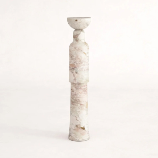 饰品摆设 别墅客厅酒店大堂装 意式 莫奈花园大理石落地摆件设计师款