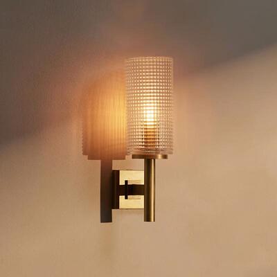 Skye现代轻奢全铜壁灯卧室床头极简酒店别墅走廊玄关客厅背景墙灯