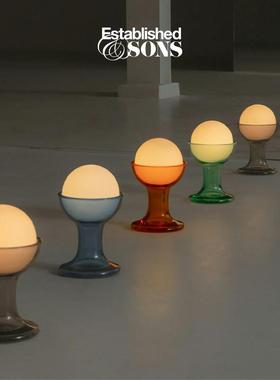 英国Established Sons Gelato冰激凌台灯卧室小桌灯氛围灯床头灯