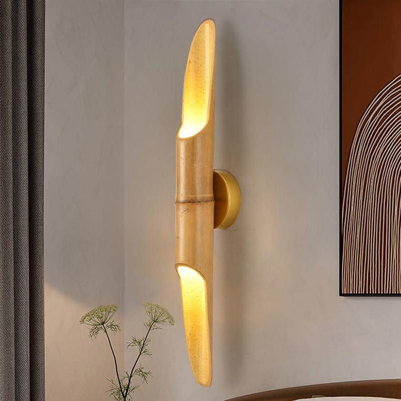 中式竹艺个性创意壁灯床头灯复古怀旧酒店酒吧仿古过道灯茶楼灯具