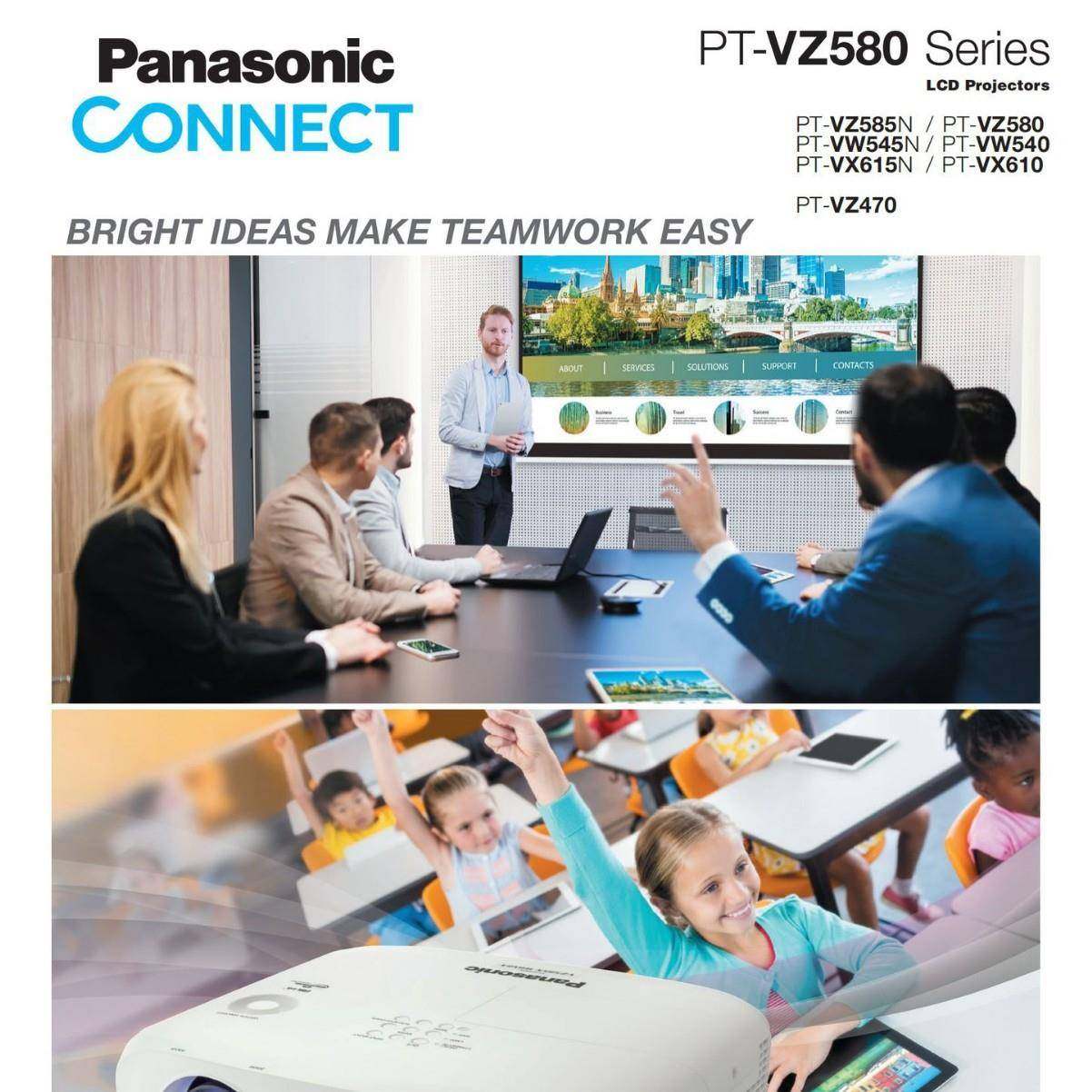 Panasonic松.下PT-VZ585N/VZ580/VW545N/VW540/VX610 wireless投