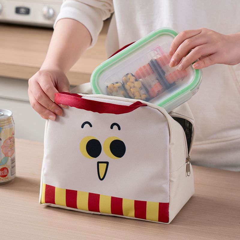 韩式大容量加厚铝箔手提便当包