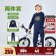 春秋款 Nike 潮 男女童卫衣长裤 2件套运动装 3brand儿童套装 2025新款