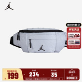 Jordan乔丹腰包男女童潮酷斜挎包收纳便携拉链运动胸包JD2143032