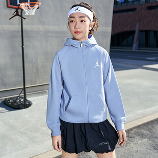 Jordan童装 儿童外套2026春季 新款 男童上衣JD2532286 女童卫衣开衫