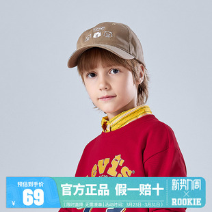 Levi s李维斯儿童牛仔鸭舌帽帽子男童运动帽女生遮阳帽棒球帽子潮