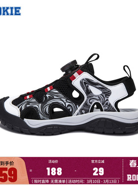 ROOKIE童鞋2026夏季新款男童包头凉鞋时尚户外海滩鞋子RK2421035
