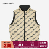 男童女童户外防风外套大小童潮 双面马甲2025新款 匡威童装 儿童秋季