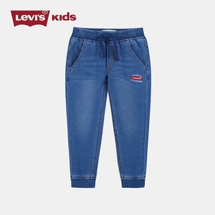 男童针织牛仔裤 Levi’s李维斯童装 新款 子潮 2024春季 中大童洋气裤