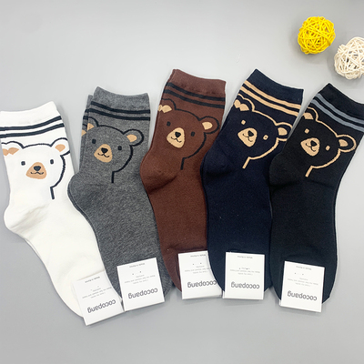 棉袜女款耐磨无异味不起球袜子