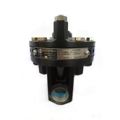 厂家货源现货直供气动放大器 （3/4“）压铸铝YT-300