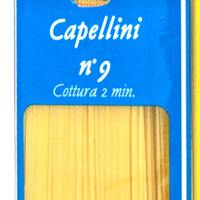 3 bags of Italian imported Deco No. 9 ultra-fine and slim capellini pasta, perfect for Western cuisine thumbnail 2