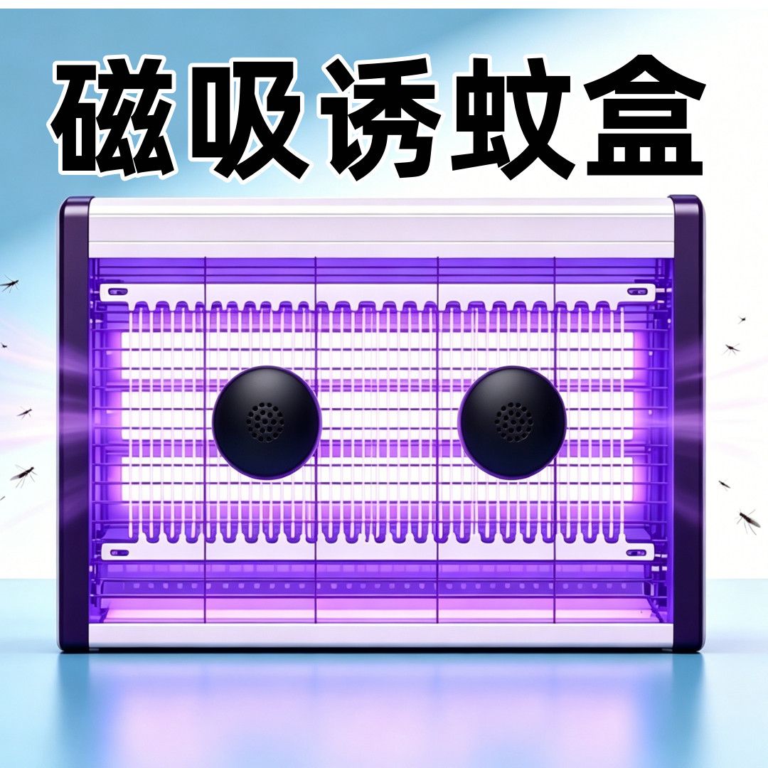 磁吸诱蚊盒诱蚊剂灭蚊灯通用磁吸诱蚊盒诱蚊效果增强剂安全无毒