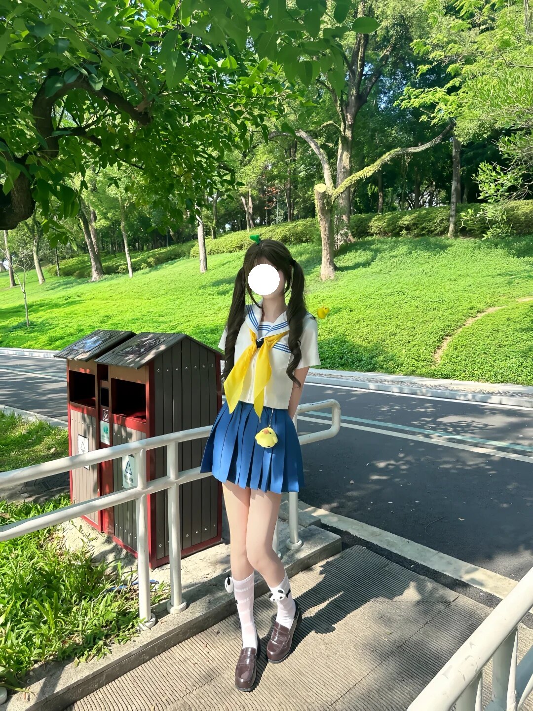 原创正版jk制服蓝三本短袖水手服叠穿蓝色短裙校供海军风校服套装