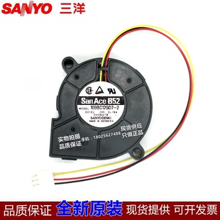 109BC12GD7 SANYO 0.19A 5cm鼓风机涡轮风扇12V 5015双滚珠