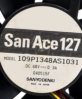 原装  SAN ACE127 48V 0.3A 4线 109P1348AS1031 散热风扇