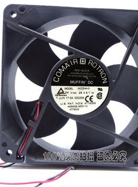 美国 ROTRON MC24A3 12厘米 12032 24V 6.7W 变频器风扇 机箱风扇