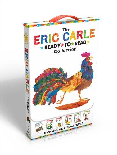 现货英文原版绘本艾瑞卡尔绘本6册盒装 The Eric Carle Collection Ready to Read Level 1分级读物儿童启蒙英语阅读书