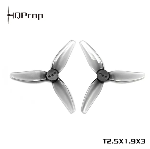 HQProp T2.5X1.9X3(2正2反) 2.5英寸 竞速机螺旋桨