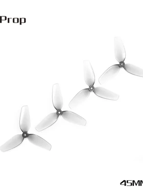 HQProp 1.8x1.2x3（45MM） (2正2反)-Poly Carbonate-1.5MM Shaft