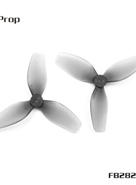 HQProp  FB2826-2 (2正+2反) 3叶桨 透灰色 无人机足球专用桨