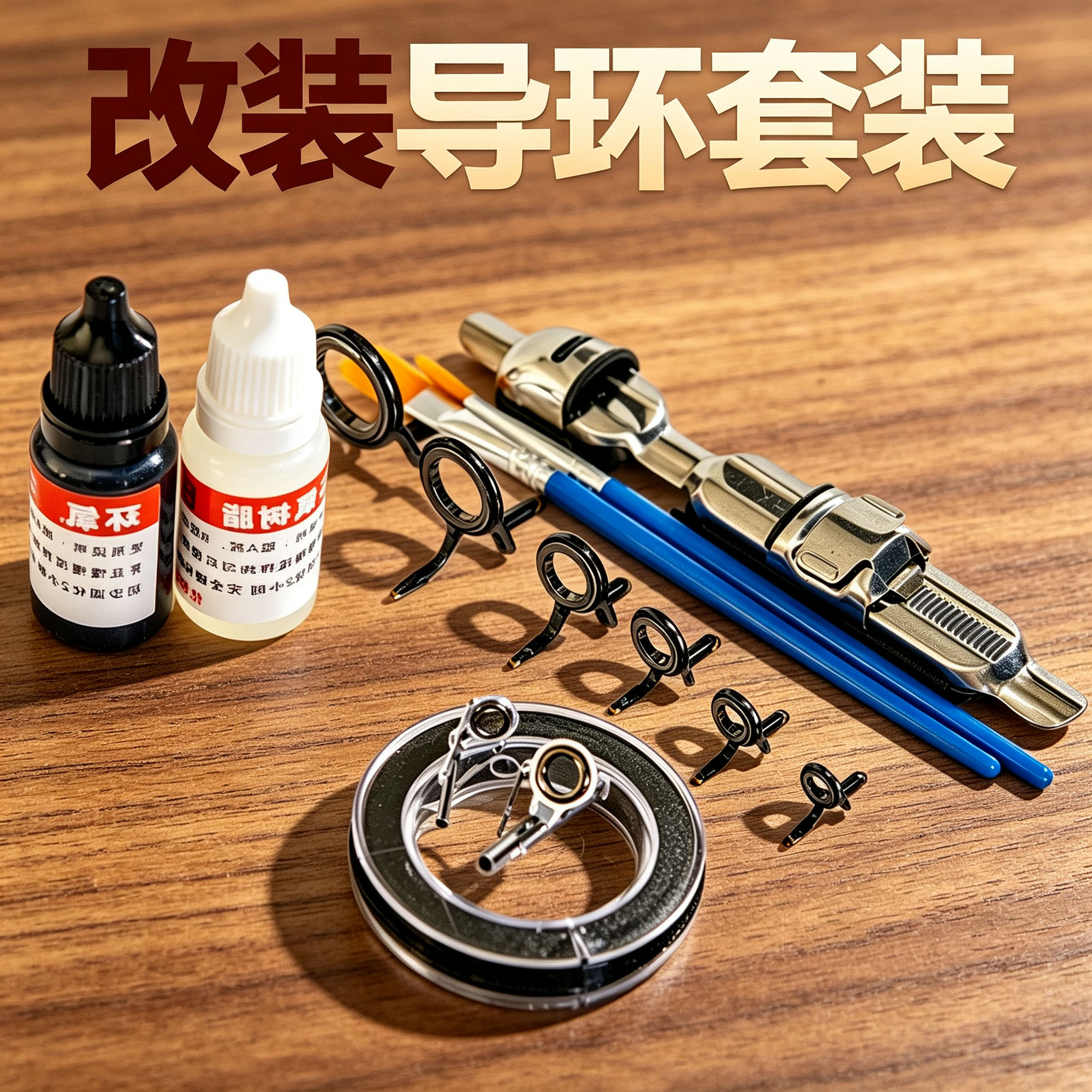 手竿改矶竿远投滑漂海竿抛竿配件