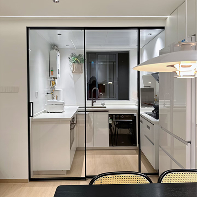 上海定制厨房推拉门铝合金移门