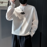 WY21-P58控78黑色春秋款潮流社会小伙卫衣男套头印花，男装卫衣，电商B363-1