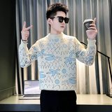 M30P68抖音同款男士秋冬毛衣针织衫，男装针织衫/毛衣，电商B363-1