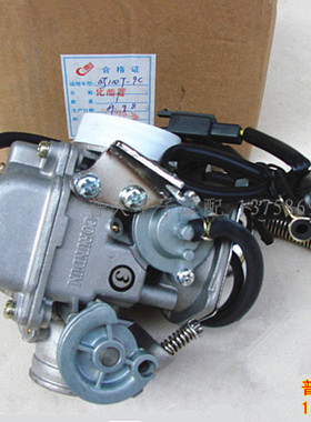 QJ125T-E/-3A/-9B/GY6豪迈125/光阳125化油器(PD24J)国二