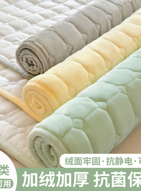 牛奶绒床垫子软垫床褥垫褥子垫被冬季加厚保暖毛绒加绒珊瑚绒毛毯