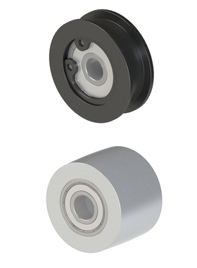 替换米思米怡合达仕瑞达平皮带用滑轮HBPG HBPM HBPA HBPCG HBPCM