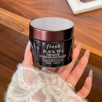 Fresh/馥蕾诗 红茶修复面膜100ml提升紧至夜间晚间黑罐面膜