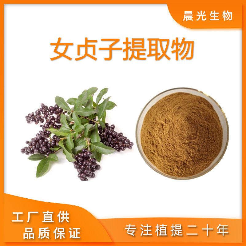 女贞子提取物 女贞子浓缩粉精华粉末精品20:1植物原料提取送量勺