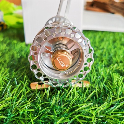 利剑23新款全金属50J精雕线杯冰钓轮微铅轮