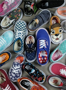 老万VANS现货 Authentic slip KD 小童鞋帆布板鞋 VN01T0IJR