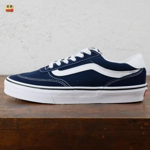 VANS范斯BrooklynLS蓝色板鞋