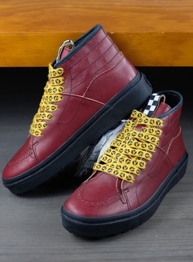 老万VANS范斯Taka Hayashi Vault TH Sk8-Boot LX联名VN0A4UWQ26K