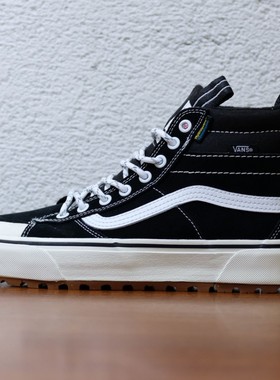老万 VANS范斯 冬季加绒SK8-HI MTE高帮保暖加厚板鞋VN000CVT6BT